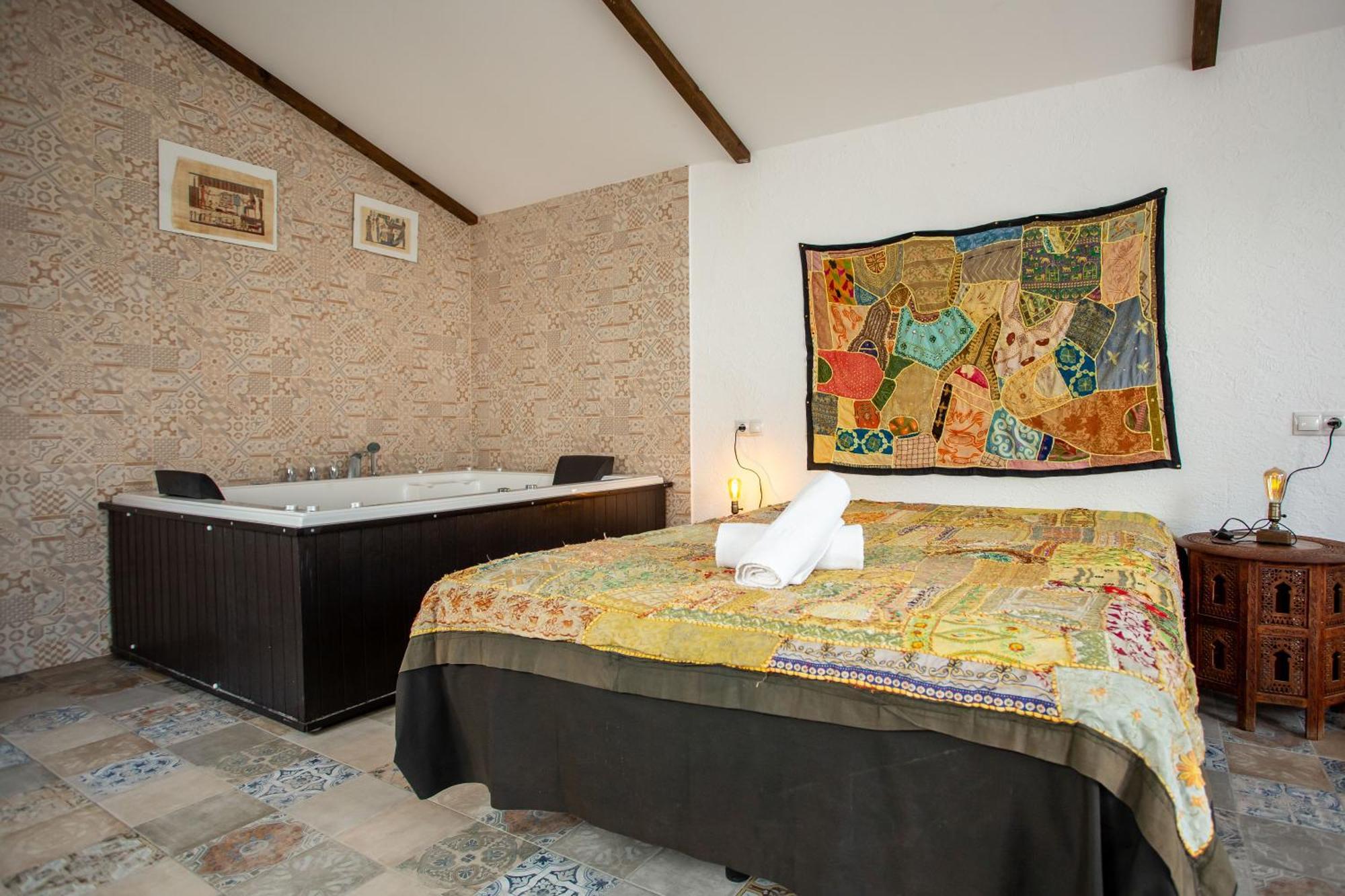 Villa egipto con jacuzzi y piscina climatizada Chiclana de la Frontera Exterior foto